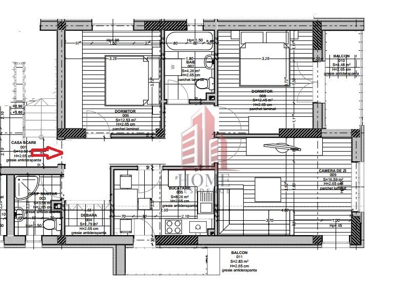 Oltenitei, Paraul Rece, 3 camere,  77mp-dec- Mutare rapida- Et.1- Parcare
